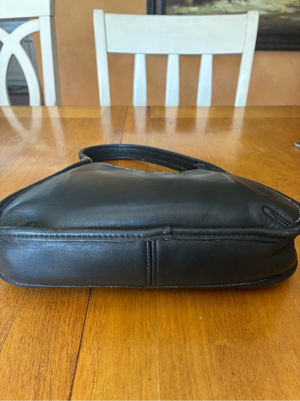 Coach Black Leather Ergo Mini - Gem